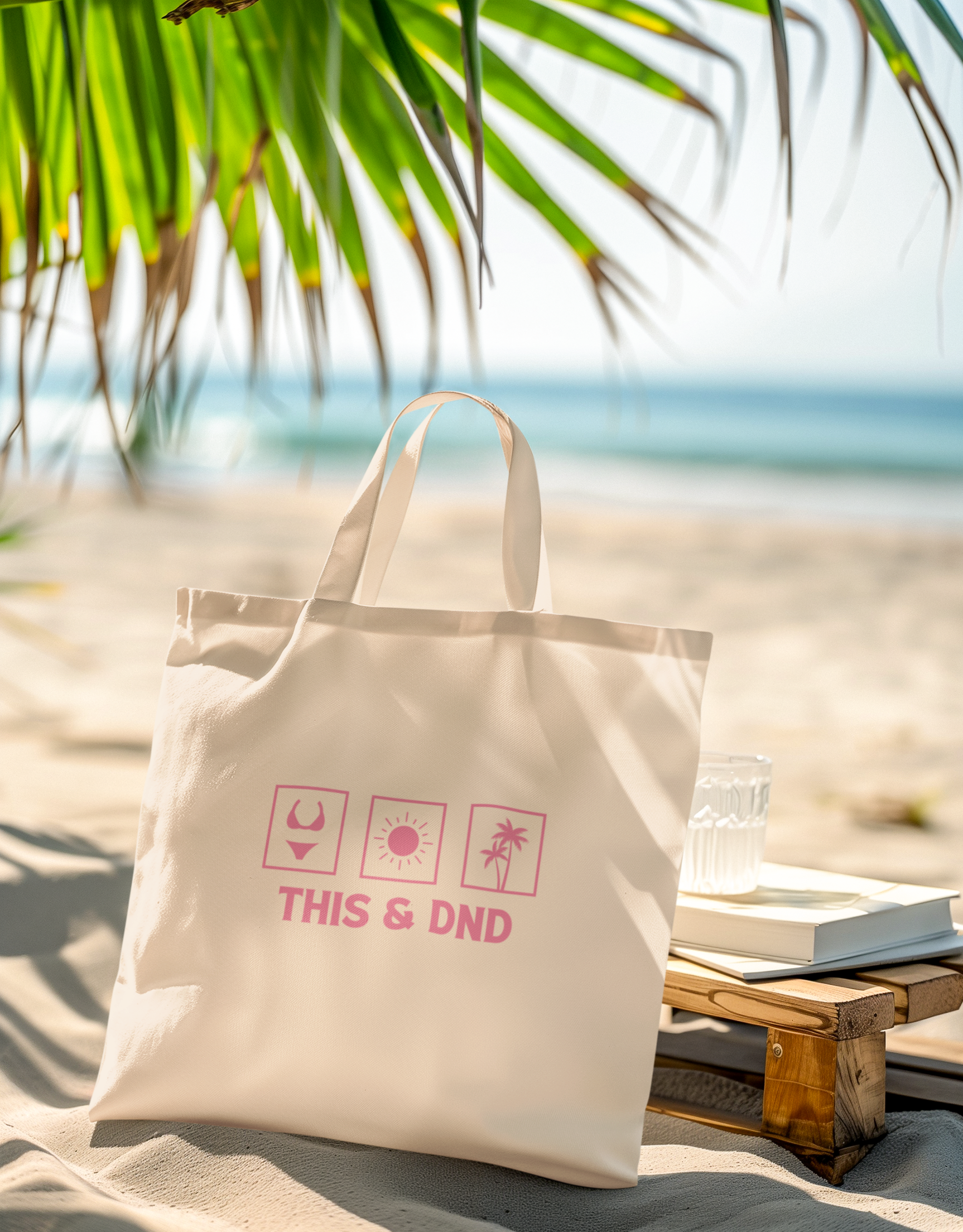 This & DND tote bag