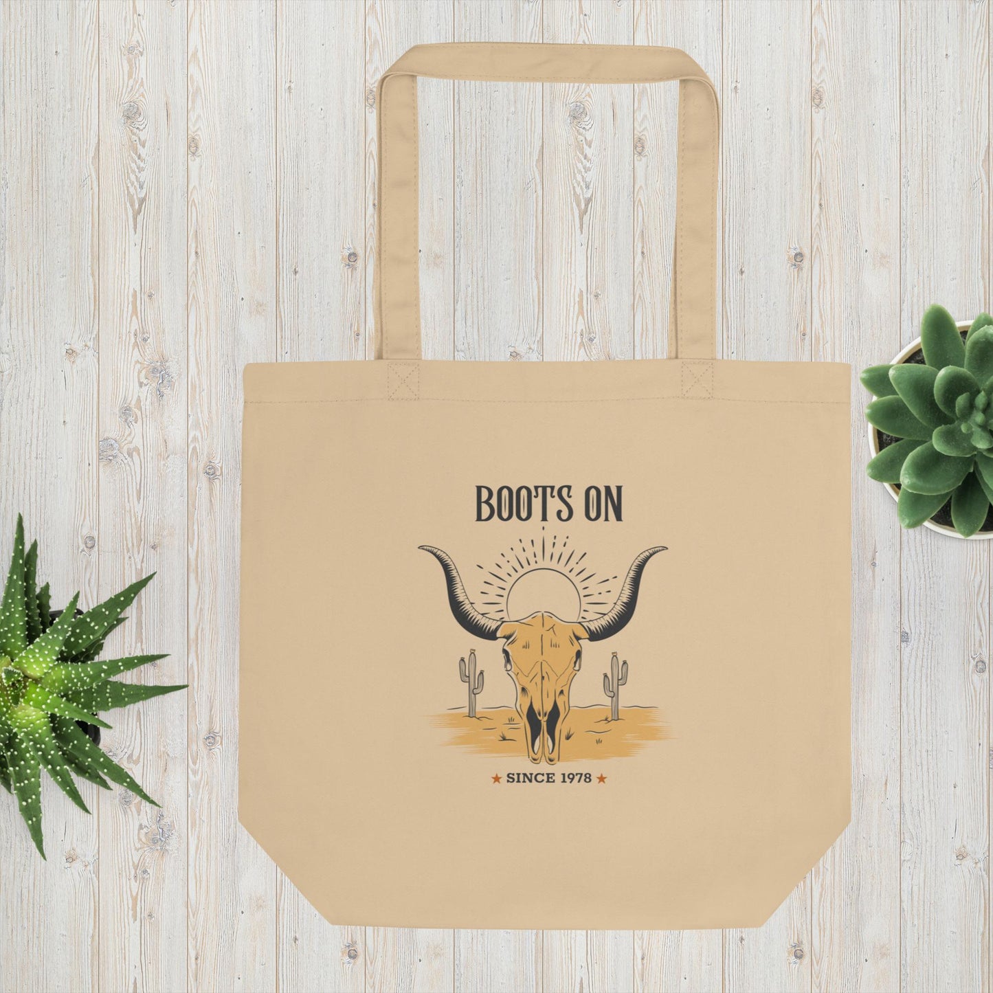 BOOTS ON Eco Tote Bag