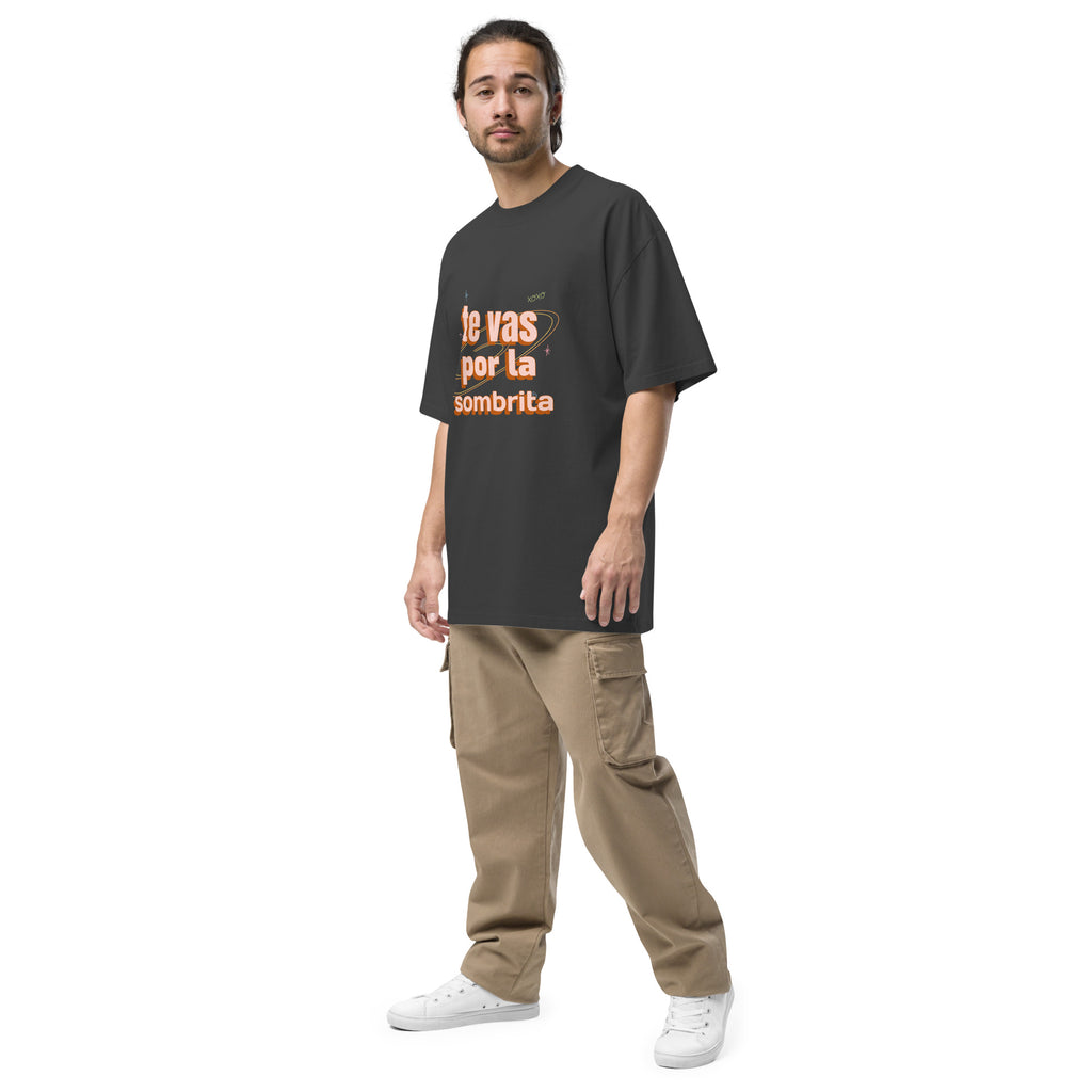 Te Vas Por la Sombrita (oversized faded t-shirt)