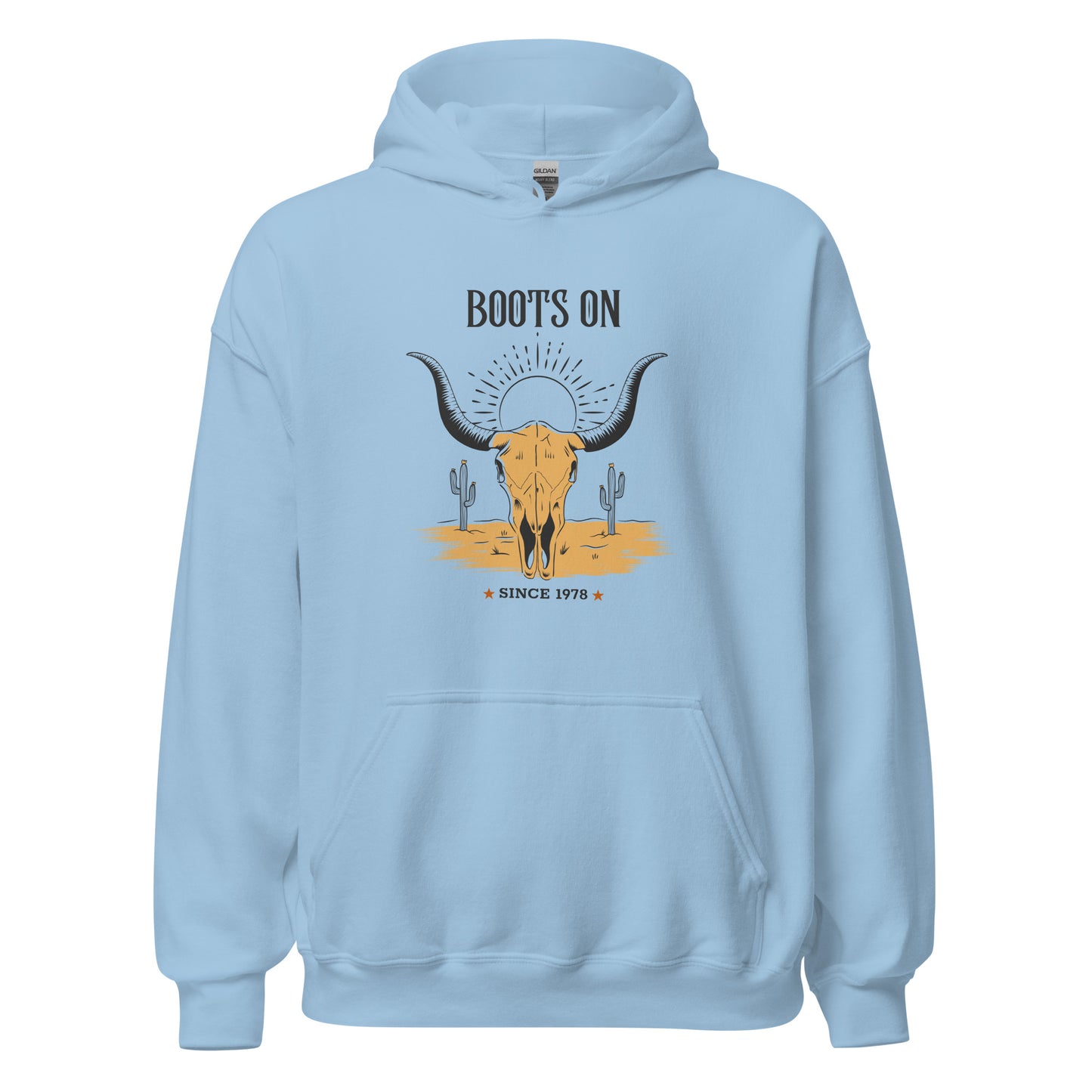 Boots On Unisex Hoodie