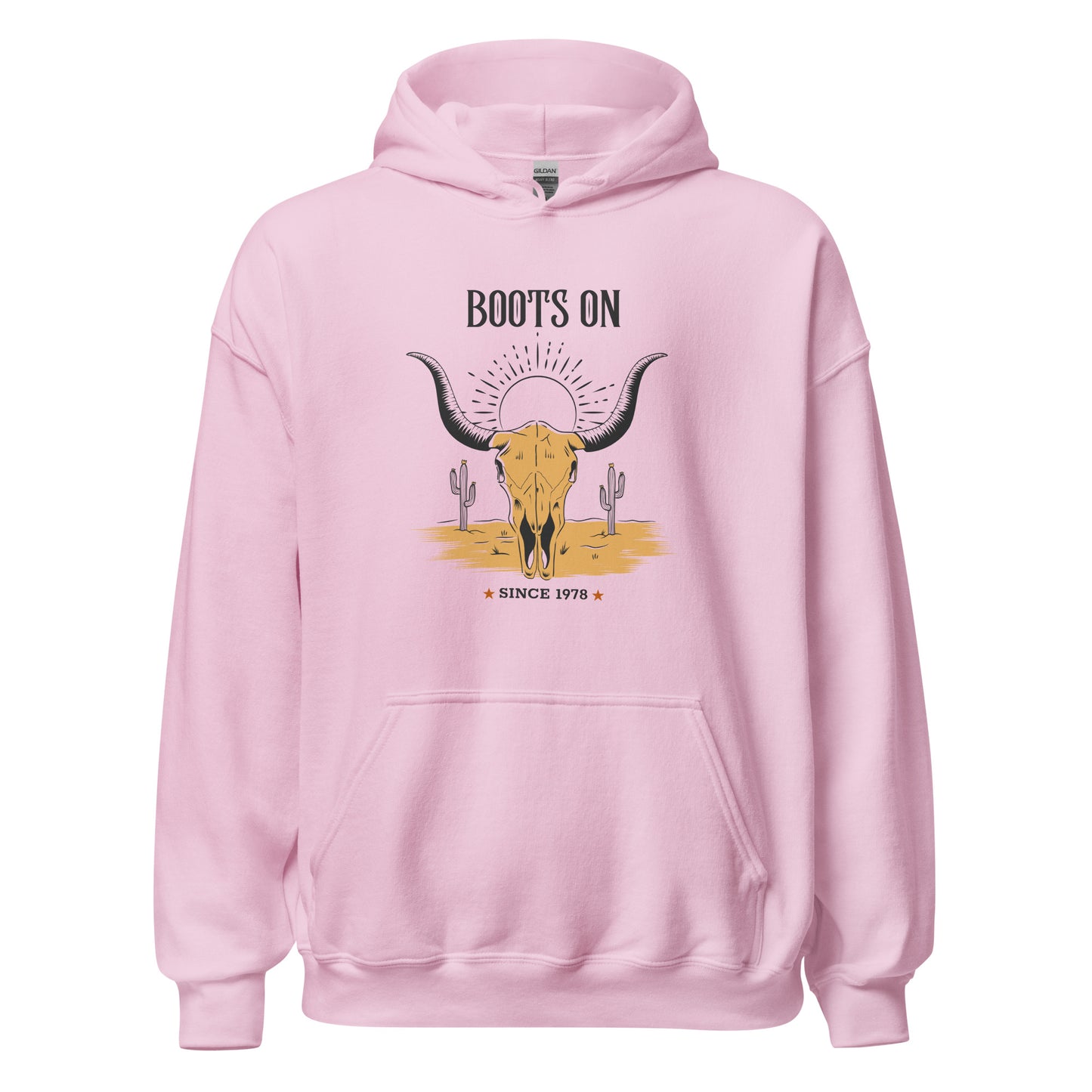 Boots On Unisex Hoodie