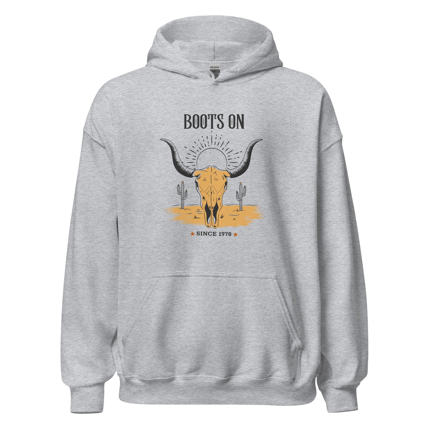 Boots On Unisex Hoodie