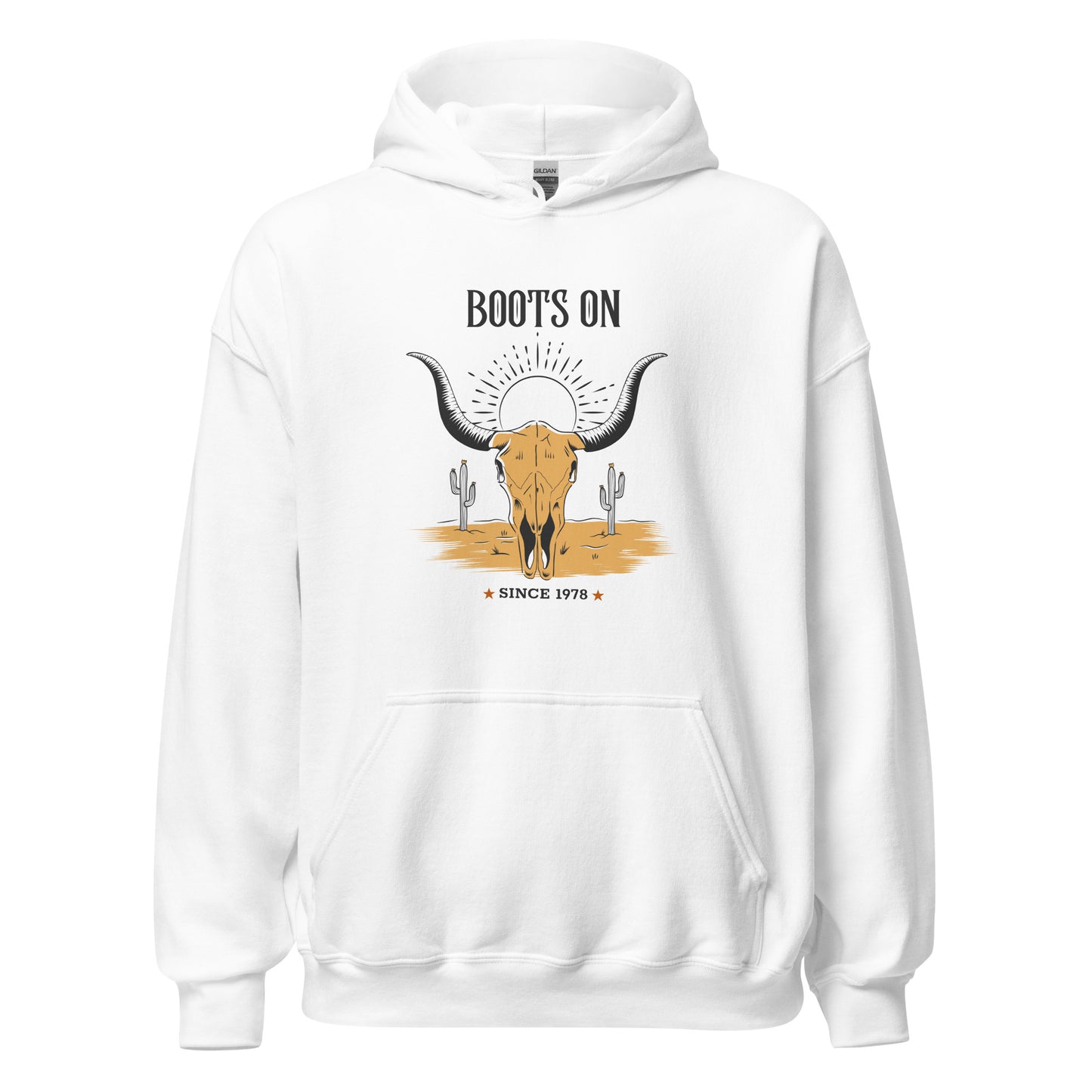 Boots On Unisex Hoodie