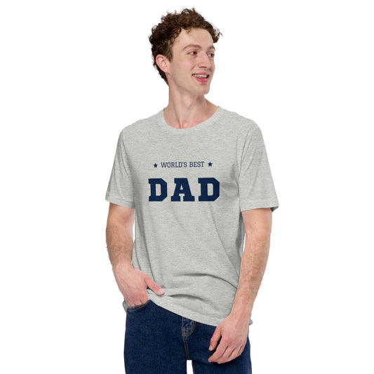 Worlds Best Dad Unisex t-shirt