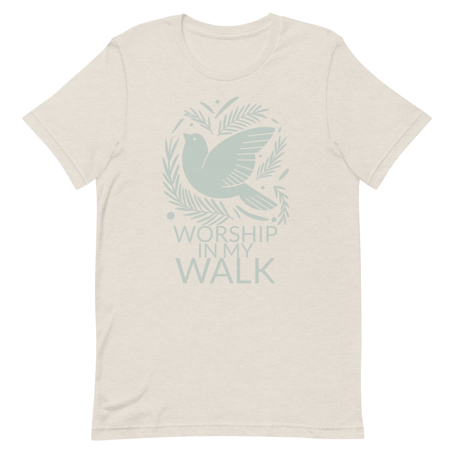 Worship In My Walk T-shirt (Eneida's Collection)