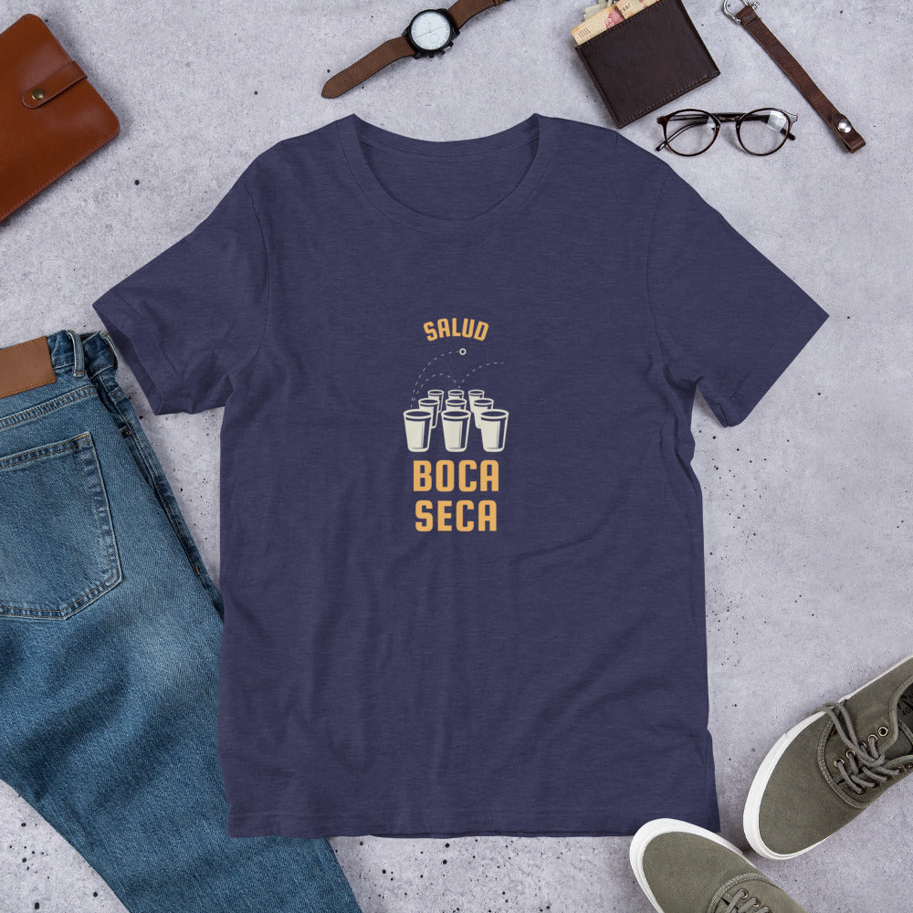 Salud Boca Seca Beer Pong Unisex t-shirt