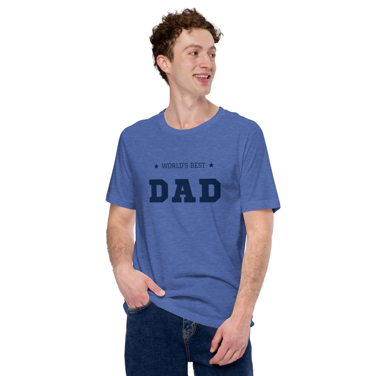 Worlds Best Dad Unisex t-shirt