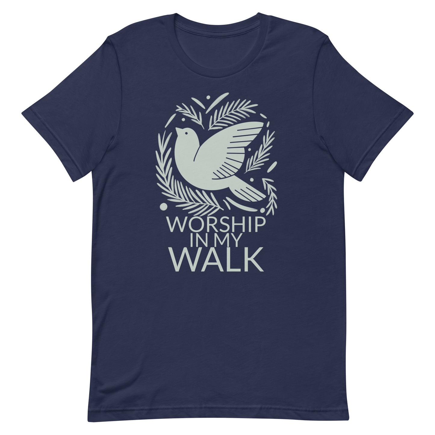 Worship In My Walk T-shirt (Eneida's Collection)