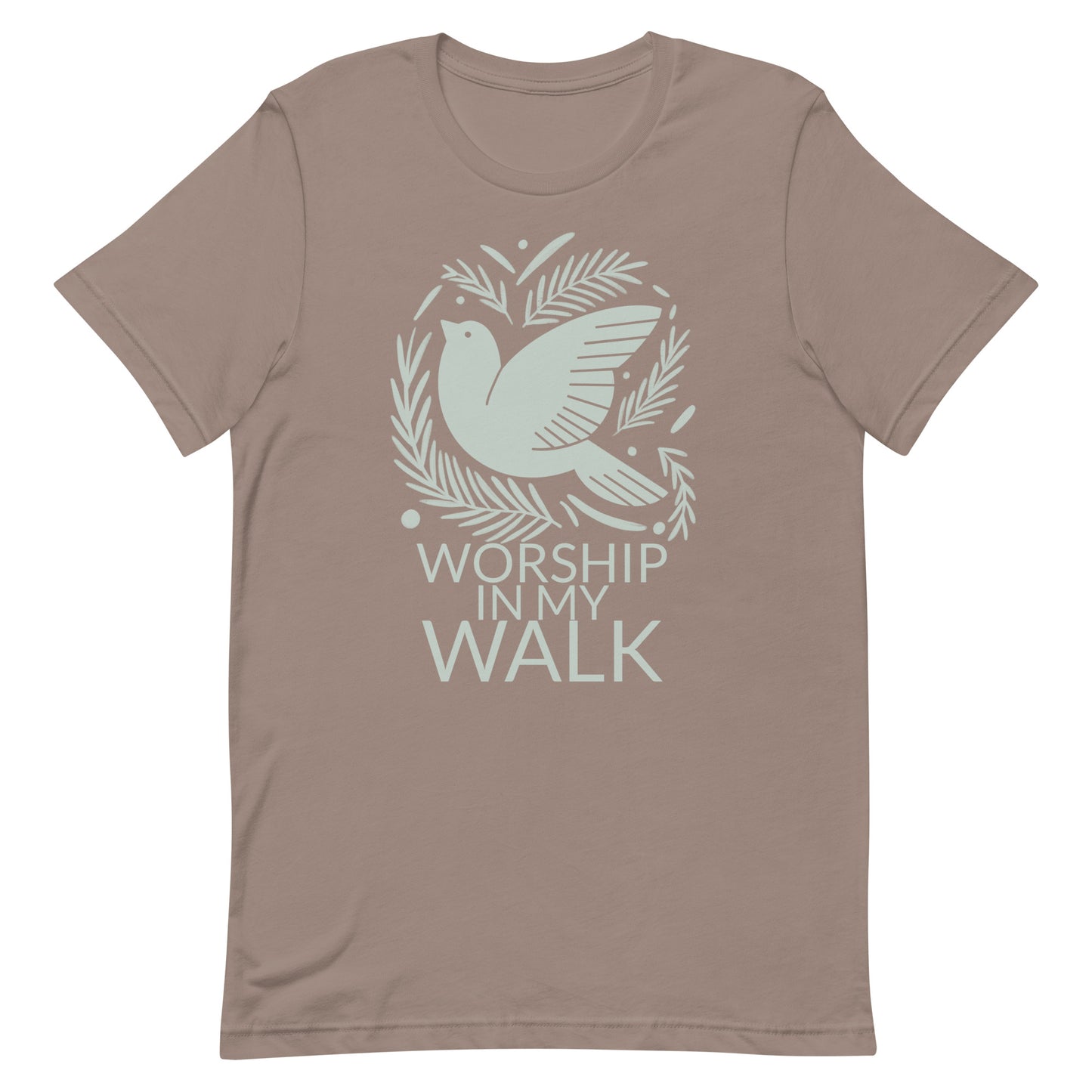 Worship In My Walk T-shirt (Eneida's Collection)