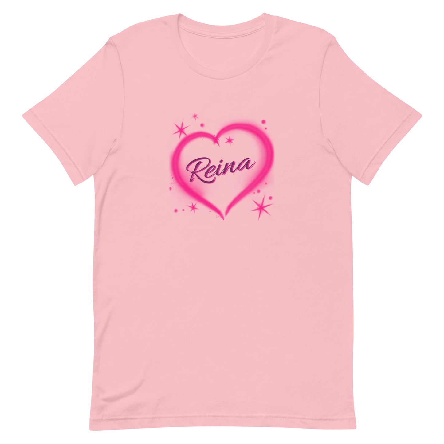 Reina 90's Airbrush Style T-shirt