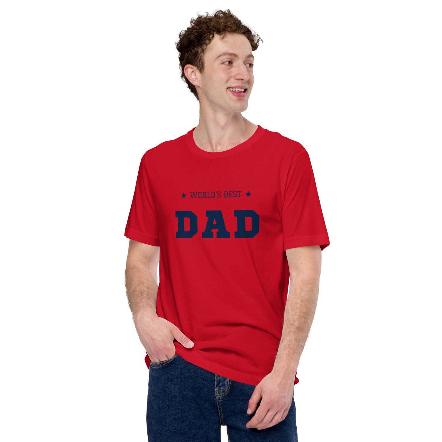 Worlds Best Dad Unisex t-shirt