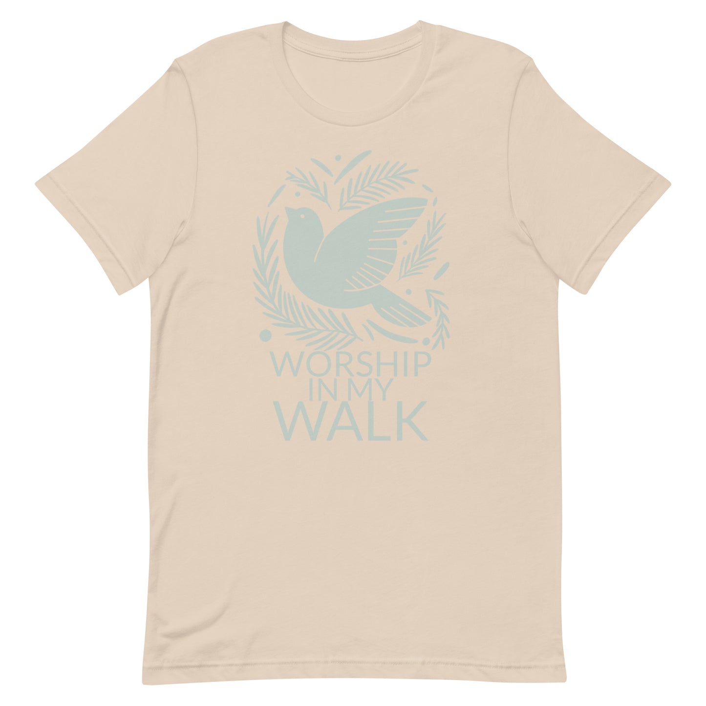 Worship In My Walk T-shirt (Eneida's Collection)