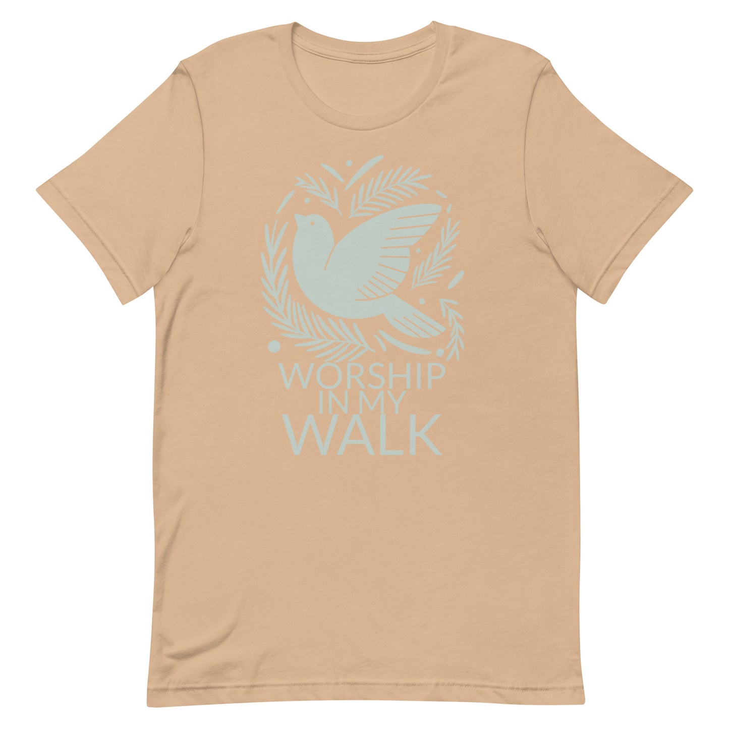 Worship In My Walk T-shirt (Eneida's Collection)