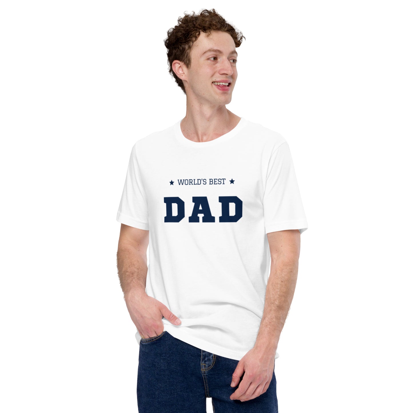 Worlds Best Dad Unisex t-shirt