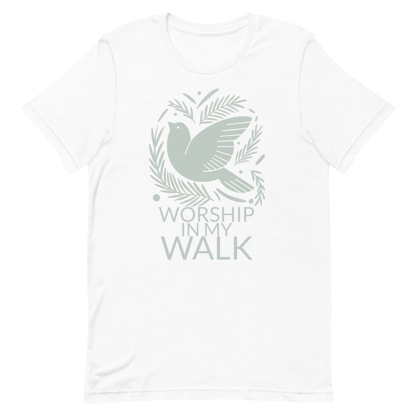 Worship In My Walk T-shirt (Eneida's Collection)