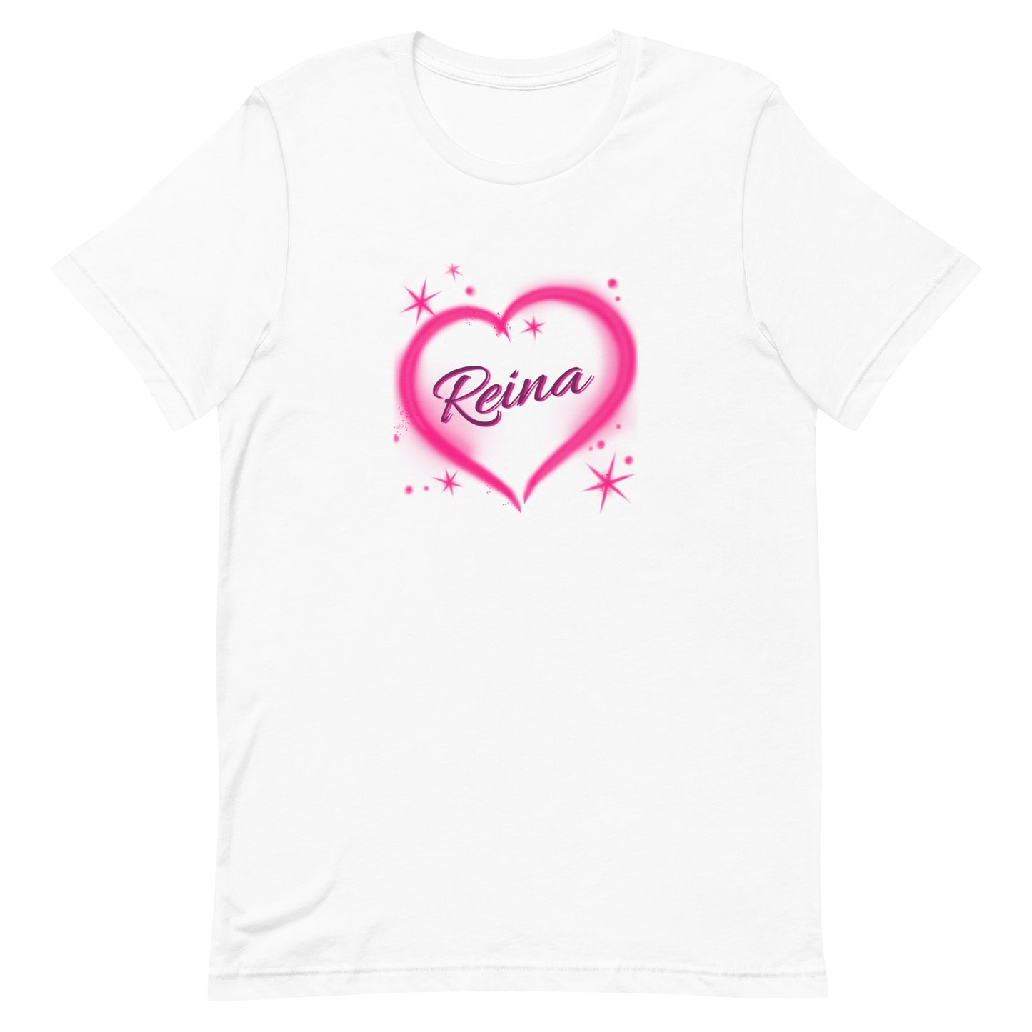 Reina 90's Airbrush Style T-shirt