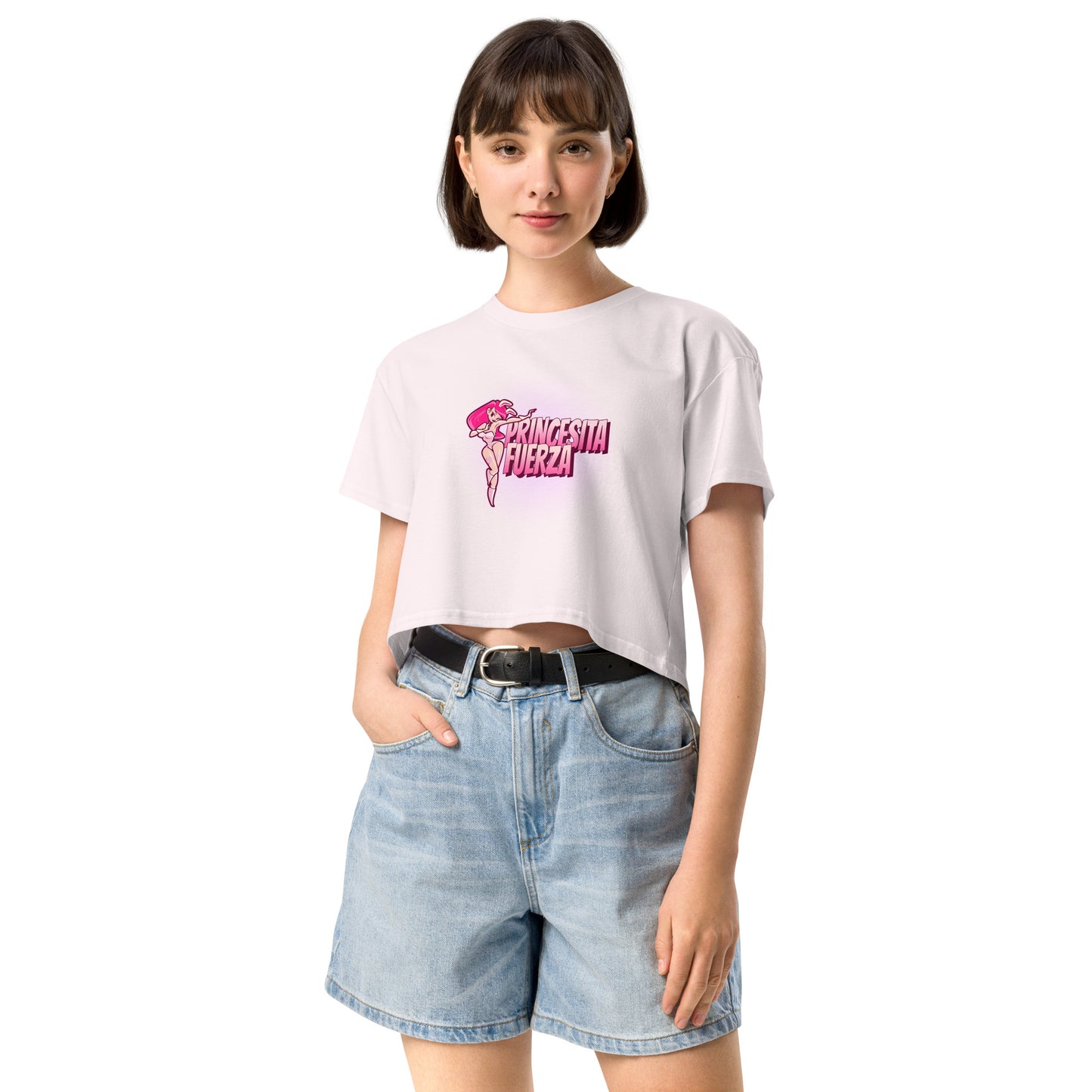 Princesita Fuerza (womens cropped top)